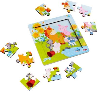 Haba HABA 303767 Holzrahmen-Puzzle 9 Teile HABA 303767 Пазл с деревянной рамкой