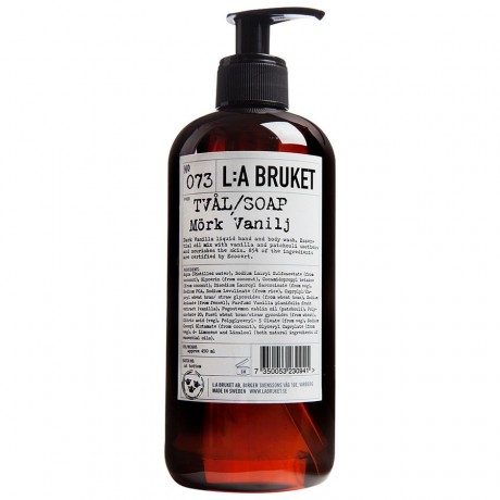 L:A BRUKET No.73 Dark Vanilla  Flussigseife Seifen, 450 мл