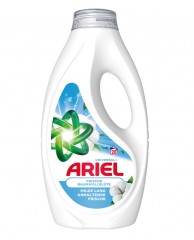 Ariel Vollwaschmittel Flussig Frische Baumwollblute 20WL, Гель для стирки универсальный с ароматом свежести, 20 загрузок (900мл)
