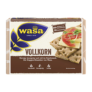 Wasa Хрустящие хлебцы цельнозерновые 260г