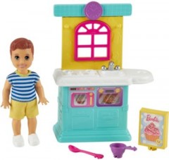 Mattel Barbie „Skipper Babysitters Inc. Kuchen Spielset mit Kleinkind-Puppe Игровой набор Barbie Skipper Babysitters Inc. Cake с куклой для малышей