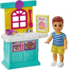 Mattel Barbie „Skipper Babysitters Inc. Kuchen Spielset mit Kleinkind-Puppe Игровой набор Barbie Skipper Babysitters Inc. Cake с куклой для малышей