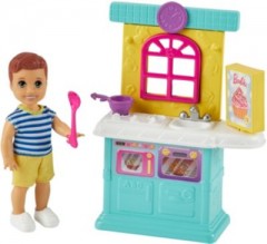 Mattel Barbie „Skipper Babysitters Inc. Kuchen Spielset mit Kleinkind-Puppe Игровой набор Barbie Skipper Babysitters Inc. Cake с куклой для малышей