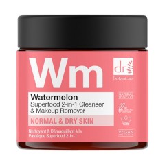 Dr Botanicals Watermelon Superfood 2-in-1 Cleanser &amp; Makeup Remover  Очищающее средство и средство для снятия макияжа 2-в-1 с арбузным суперфудом