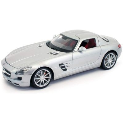 Maisto Modellauto Mercedes SLS AMG (silber Модель автомобиля Mercedes SLS AMG (серебристый
