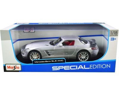 Maisto Modellauto Mercedes SLS AMG (silber Модель автомобиля Mercedes SLS AMG (серебристый