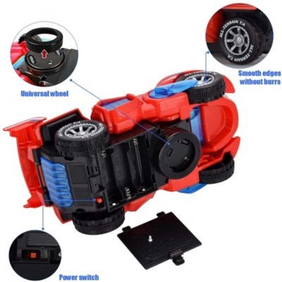 Vicabo Dinosaurier Transforming Spielzeug Auto Transform Dino Spielzeugauto mit Licht und Musik Spielzeugautos fur Kinder Игрушечная машинка-трансформер динозавров Игрушечная машинка-трансформер динозавра со светом и музыкой