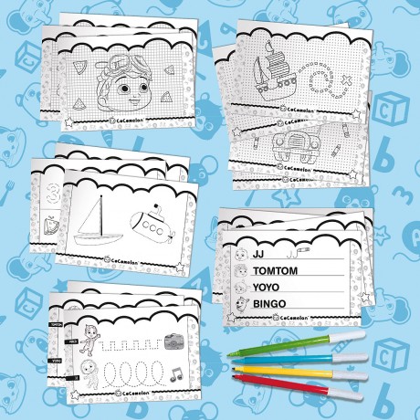 Lisciani Cocomelon Zeichenschule Кокомелон школа рисования