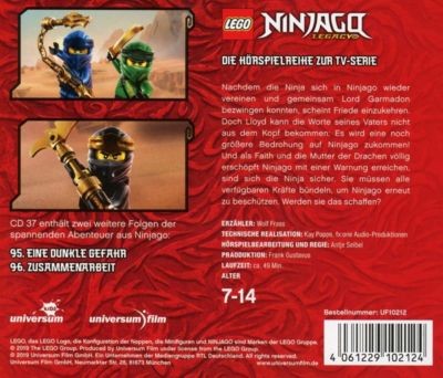 LEGO CD LEGO Ninjago 37 Компакт-диск Лего Ниндзяго 37