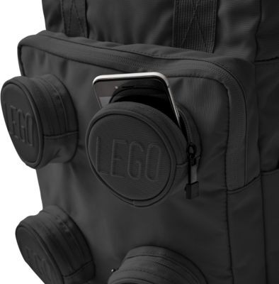 LEGO Freizeitrucksack Brick 2x2 Bright Black Рюкзак для отдыха Brick 2x2 Bright Black