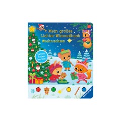 Ravensburger Weihnachtliches Lichter-Wimmelbuch Рождественские огни книга поиск предметов