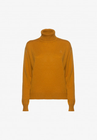 Tommy Hilfiger REC ROLL NK Jumper giallo scuro REC ROLL NK перемычки джалло скуро