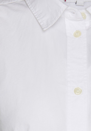 Tommy Hilfiger MONOGRAM REGULAR Button-down blouse optic white MONOGRAM REGULAR Блузка на пуговицах оптический белый