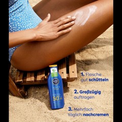 Nivea Schutz und Pflege Sonnenmilch  Солнцезащитное молочко для защиты и ухода