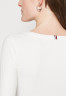 Tommy Hilfiger SLIM Long sleeved top ecru SLIM Топ с длинными рукавами экрю