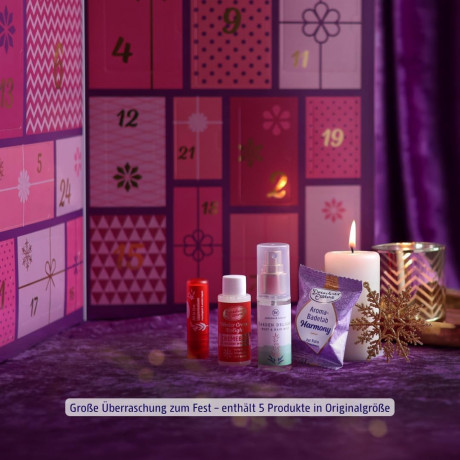 Dresdner Essenz Adventskalender 2025, Адвент календарь 2025, 24 ароматических сюрприза для ухода за телом