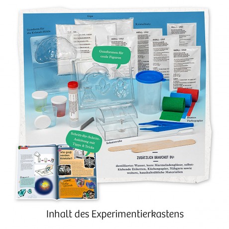 Kosmos Kristalle zuchten выращивать кристаллы