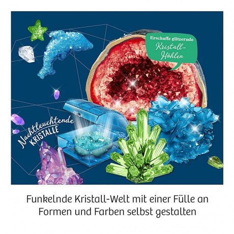 Kosmos Kristalle zuchten выращивать кристаллы