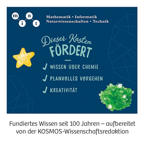 Kosmos Kristalle zuchten выращивать кристаллы