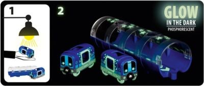 BRIO Tunnel Box U-Bahn Glow in the Dark Туннельная коробка метро светится в темноте