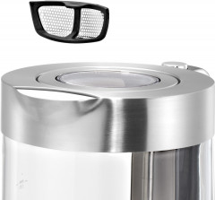 WMF WMF Wasserkocher Glas-LONO, 1,7 l, 3000 W  Чайник WMF стеклянный LONO, 1,7 л, 3000 Вт