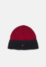 Tommy Hilfiger DOUBLE STITCH BEANIE UNISEX Beanie navy/red ШАПКА С ДВОЙНОЙ СТРОЧКОЙ УНИСЕКС Шапочка темно-синий/красный
