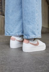 Nike Sportswear BLAZER LOW PLATFORM Sneaker low summit white/arctic orange/canyon rust/phantom BLAZER LOW PLATFORM Низкие кроссовки женские вершинный белый/арктический оранжевый/каньон ржавчины/фантом
