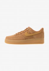 Nike Sportswear AIR FORCE 1 #x27;07 Sneaker low flax/wheat/light brown/black/team gold AIR FORCE 1 #x27;07 Низкие кроссовки женские лен/пшеница/светло-коричневый/черный/золотая команда