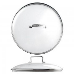 Le Creuset Le Creuset 'Zubehor Aluminium-Antihaft-Pfannen' Glasdeckel fur Aluminium-Antihaft Pfanne 28 cm Le Creuset &quot;Аксессуары для алюминиевых сковород с антипригарным покрытием&quot; Стеклянная крышка для алюминиевой сковороды с антипригарным покрытием 28 с