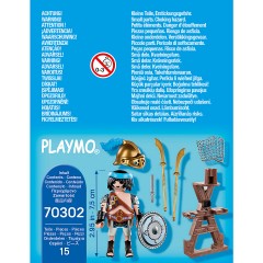 PLAYMOBIL PLAYMOBIL 70302 Gladiator mit Waffenstander PLAYMOBIL 70302 Гладиатор с подставкой для оружия