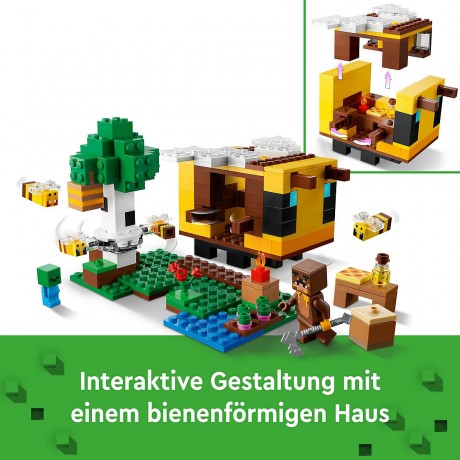 LEGO LEGO Minecraft 21241 Das Bienenhauschen LEGO Minecraft 21241 Пчелиный домик