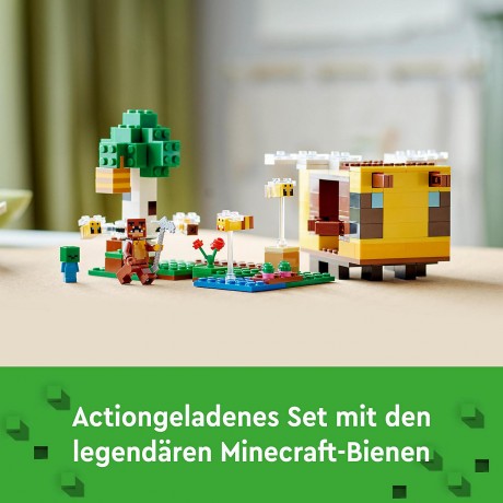 LEGO LEGO Minecraft 21241 Das Bienenhauschen LEGO Minecraft 21241 Пчелиный домик