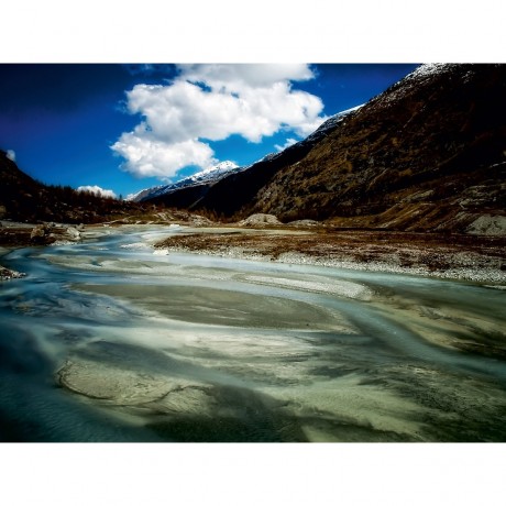 CALVENDO Puzzle CALVENDO Puzzle Torrent Walliser Gletscher Ferpecle Пазл CALVENDO Puzzle Torrent Valais Glacier Ferpecle