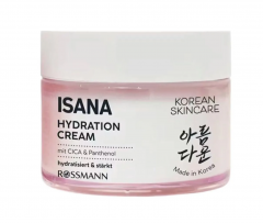 Isana Korean Skincare Hydration cream, Увлажняющий крем Korean Skincare Cica &amp; Panthenol, 50 мл