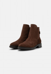Tommy Hilfiger COIN FLAT BOOT Classic ankle boots chocolate COIN FLAT BOOT Классические ботильоны шоколад