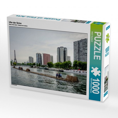 CALVENDO Puzzle CALVENDO Puzzle Ufer der Seine Пазл CALVENDO Puzzle Берега Сены