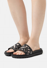 Tommy Hilfiger ELEVATED FLAT  Mules black ПОВЫШЕННАЯ КВАРТИРА Мюли черный