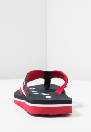 Tommy Hilfiger LOVES BEACH T-bar sandals blue LOVES BEACH Сандалии с Т-образной перемычкой синий