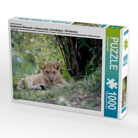 CALVENDO Puzzle CALVENDO Puzzle Emotionale Momente: Liebenswerte Lowenbabys \/ CH-Version Пазл CALVENDO Puzzle Эмоциональные моменты: милые львенки / Swiss version