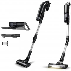 TurboTronic by Z-Line TurboTronic by Z-Line Akku-Hand-und Stielstaubsauger 11 kpa, faltbar, ultra-Leichtgewicht Boden Staubsauger, 120 W, beutellos, kabelloser Handsauger mit Wandhalterung rot Беспроводной ручной и стержневой пылесос TurboTronic by Z-Line