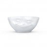 Fiftyeight Products TV Tassen Schale klein weiss grinsend 0,35 L Миска для телевизора маленькая белая ухмылка 0,35 л