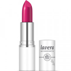 LAVERA Cream Glow Lipstick Pink Universe 08, 4,5 g, Лавера Помада с эффектом сияния, с кремовым сияющим финишем, оттенок Pink Universe 08, био-масло ши и био-масло какао, 4,5 г