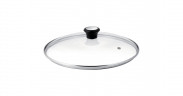 Tefal Tefal Pfannendeckel Jamie Oliver, O 32cm transparent/edelstahl  transparent/edelstahl Крышка для кастрюли Tefal Jamie Oliver, O 32см, прозрачная/нержавеющая сталь