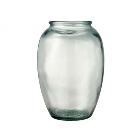 Bitz Bitz Kusintha - Glas green Vase h: 25 cm / d: 11 cm Bitz Kusintha - Стеклянная зеленая ваза В: 25 см / Г: 11 см