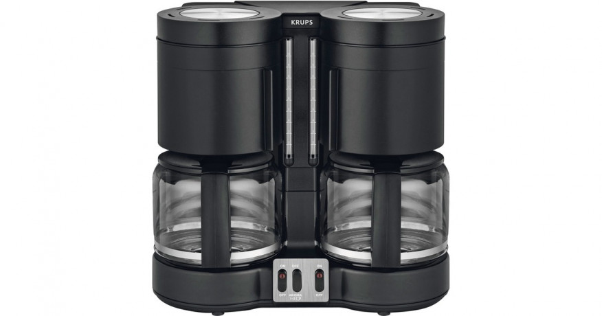 Krups Krups Duothek Plus KM 8508, Filtermaschine schwarz  schwarz Krups Duothek Plus KM 8508, фильтрующая машина черный