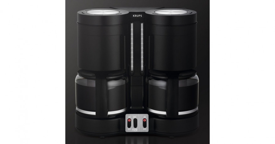 Krups Krups Duothek Plus KM 8508, Filtermaschine schwarz  schwarz Krups Duothek Plus KM 8508, фильтрующая машина черный