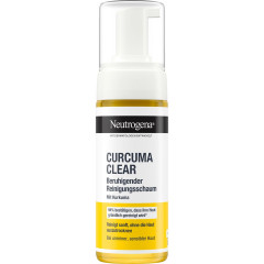 Neutrogena Curcuma Clear Beruhigender Reinigungsschaum, 150 ml, Neutrogena Curcuma Clear Успокаивающая очищающая пенка для лица, 150 мл
