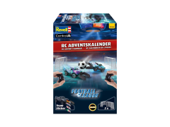Revell RC Football League Adventskalender 2026 01064, Revell RC Football League адвент-календарь 2026 с двумя радиоуправляемыми машинками и футбольной ареной, от 6 лет