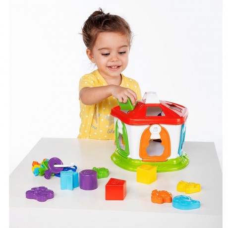 CHICCO Sortierspielzeug 2in1 Tierchen-Zirkus Сортировочная игрушка 2в1 зверюшка цирк