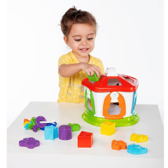 CHICCO Sortierspielzeug 2in1 Tierchen-Zirkus Сортировочная игрушка 2в1 зверюшка цирк